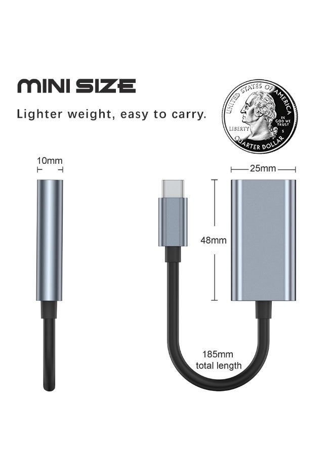 SIGood USB C to HDMI/HDTV Adapter for Monitor, 4K HDMI to USB C Laptop Docking Stations for MacBook pro, USB Type C to HDMI Cable for iPad air, Thunderbolt 3 Video Dongle Converter for Chromebook XPS TV ect - Image 3